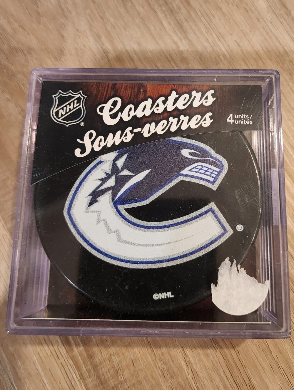 New NHL Vancouver Canucks Coaster Set